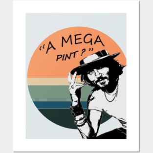 Johnny deep: " a mega pint? " Posters and Art